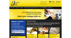 Desktop Screenshot of just-cash.com